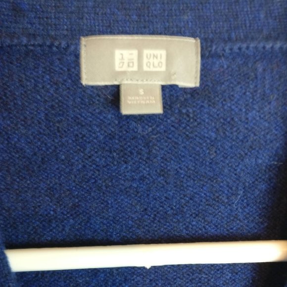 Warm 100%WOOL Button up Cardigan Pullover Sweater, SMALL with Measurements - Picture 4 of 8